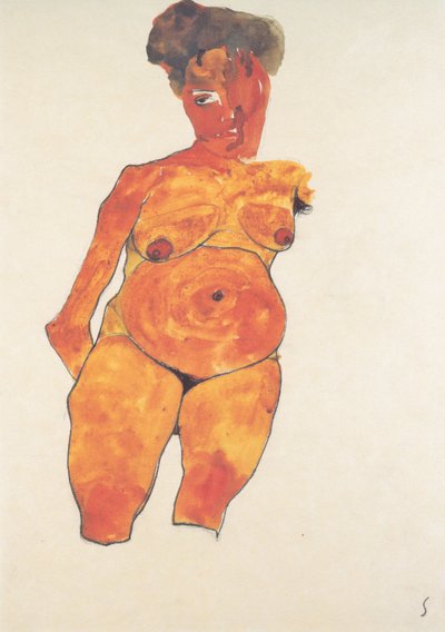 Bildnis einer Schwangeren von Egon Schiele